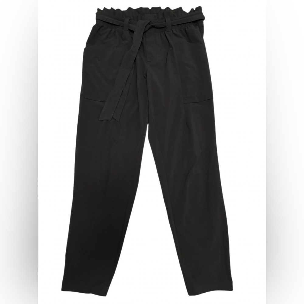 Athleta Skyline Paperbag Waist Pants Size 10 - Picture 2 of 5